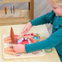  Nauka Zdrowej Higieny Jamy Ustnej na Przykładzie Pieska - Tablica Ścienna Edukacyjna Montessori