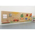  Panel Ścienny Tablica Naukowa Kreatywna STEM 120x80 cm Bez Panelu Montażowego