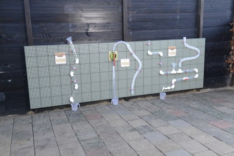  Panel Ścienny Tablica Naukowa Kreatywna STEM Tablica na zewnątrz Outdoor + Panel Monatażowy 120x80cm