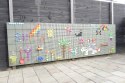  Panel Ścienny Tablica Naukowa Kreatywna STEM Tablica na zewnątrz Outdoor + Panel Monatażowy 120x80cm