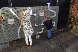  Panel Ścienny Tablica Naukowa Kreatywna STEM Tablica na zewnątrz Outdoor Zestaw 2szt