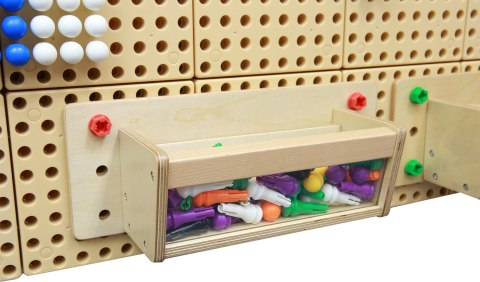  Pojemnik Na Akcesoria Przezroczysta Ścianka - Tablica Naukowo-Edukacyjna STEM