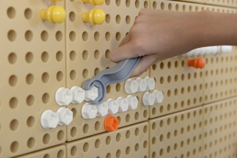  Ręczne Narzędzia 6 Elementów Śrubokręt Klucz - Tablica Naukowo-Edukacyjna STEM