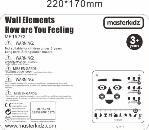  Tablica Edukacyjna Jak Się Czujesz? Nauka Emocji Montessori