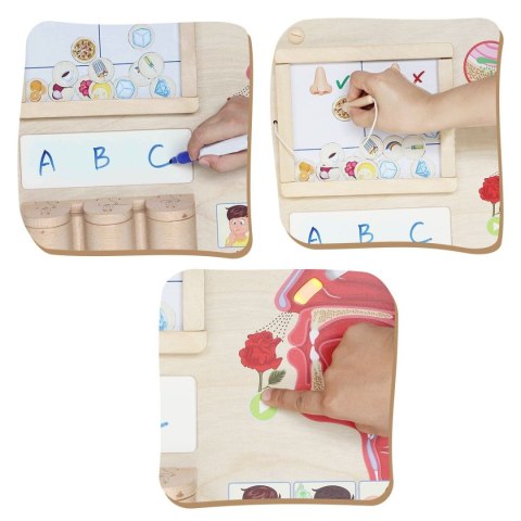  Tablica Edukacyjna Zmysł Węchu Montessori