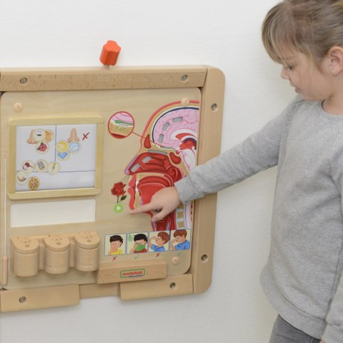  Tablica Edukacyjna Zmysł Węchu Montessori