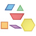  Zestaw Klocki Montessori Tangram Mozaika 140 el.