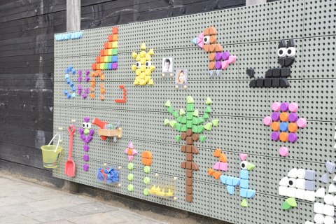 Zestaw Kołeczki w kształcie figur geometrycznych 64szt do tablic STEM
