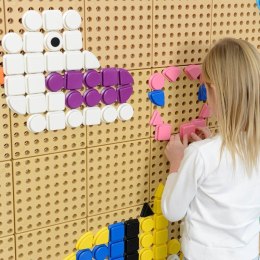  Zestaw Kołeczki w kształcie figur geometrycznych 64szt do tablic STEM