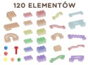  Zestaw Konstrukcyjny Tor dla Piłek Tablica STEM 120elementów