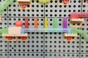  Zestaw Konstrukcyjny Tor dla Piłek Tablica STEM 120elementów