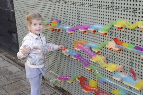  Zestaw Konstrukcyjny Tor dla Piłek do Tablica STEM 63 el.