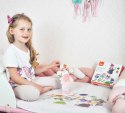  Drewniana Układanka Magnetyczna Ubieranka Edukacyjna