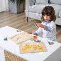  Drewniane Puzzle Montessori Kogut z Pinezkami
