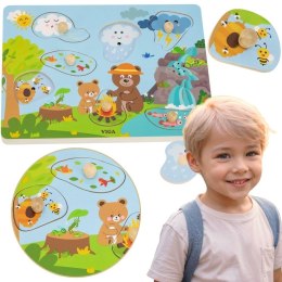 Puzzle Dźwiękowe Odkrywamy Naturę