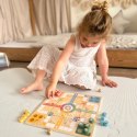  GREEN Gry Planszowe Logiczne 2w1 Ludo Chińczyk + Węże i Drabiny