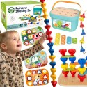  GREEN Konstrukcyjny BOX Motoryczny Montessori 12w1 FSC