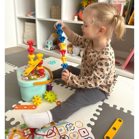  GREEN Konstrukcyjny BOX Motoryczny Montessori 12w1 FSC