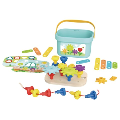  GREEN Konstrukcyjny BOX Motoryczny Montessori 12w1 FSC