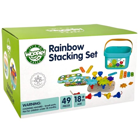  GREEN Konstrukcyjny BOX Motoryczny Montessori 12w1 FSC