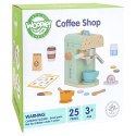  GREEN Drewniany Ekspres do Kawy Cukiernia Barista 25 el.