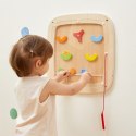  Drewniana Tablica Manipulacyjna Sensoryczna Gra w Pinball