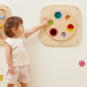  Drewniana Tablica Manipulacyjna Sensoryczna Mieszanie Kolorów