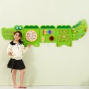  Tablica Sensoryczna Manipulacyjna Krokodyl Certyfikat FSC Montessori