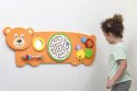  Tablica Sensoryczna Manipulacyjna Miś Certyfikat FSC Montessori