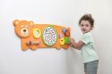  Tablica Sensoryczna Manipulacyjna Miś Certyfikat FSC Montessori