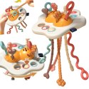  BABY Zabawka Sensoryczna Montessori Gryzak Grzechotka Wielofunkcyjny UFO