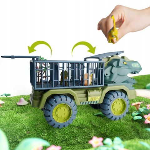  Ciężarówka Dinozaur Transporter Figurki