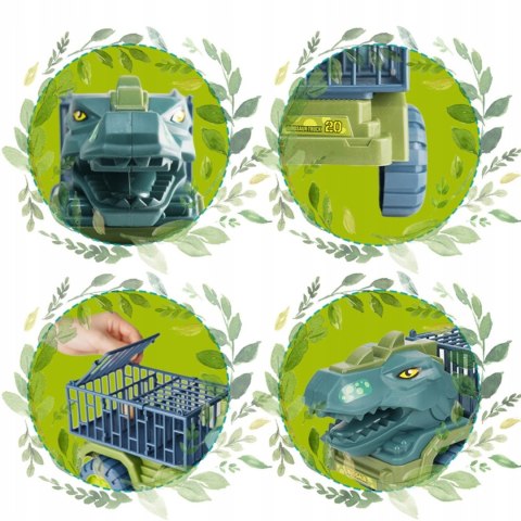  Ciężarówka Dinozaur Transporter Figurki
