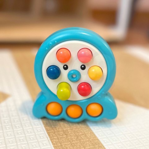  Gra Zręcznościowa Wbijanka Kreta Sznurek Ośmiornica Zielony 2w1