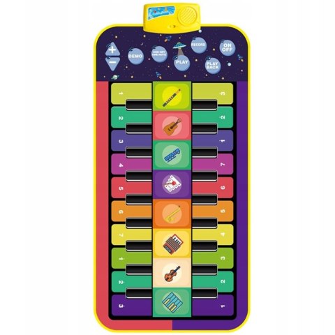  Interaktywna Mata Muzyczna do Tańczenia XXL