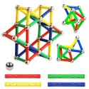  Klocki Magnetyczne Konstrukcyjne 3D 58 el.