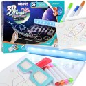  Magnetyczna Tablica 3D Podświetlenie LED do Rysowania