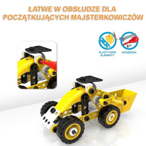  Pojazdy Zestaw Konstrukcyjny 8w1 Klocki STEAM