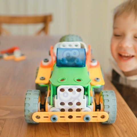  Zestaw Klocki Konstrukcyjne Pojazdy STEM 163 el.