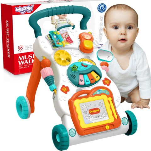  BABY Grający Chodzik z Znikopisem