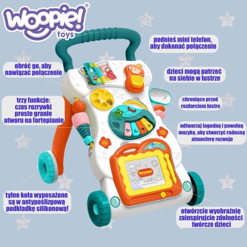  BABY Grający Chodzik z Znikopisem