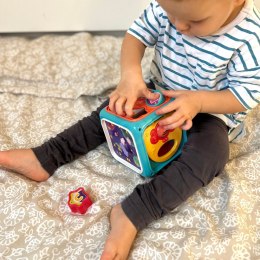  BABY Interaktywna Kostka Sensoryczna Edukacyjna Montessori Sorter 6w1