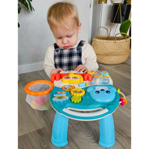  BABY Pchacz Chodzik Stolik Edukacyjny Hulajnoga Jeździk 4w1