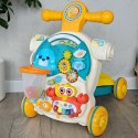  BABY Pchacz Chodzik Stolik Edukacyjny Hulajnoga Jeździk 4w1