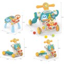  BABY Pchacz Chodzik Stolik Edukacyjny Hulajnoga Jeździk 4w1