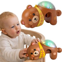  BABY Projektor Gwiazd Rzutnik Lampka Nocna dla Dzieci Miś