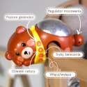  BABY Projektor Gwiazd Rzutnik Lampka Nocna dla Dzieci Miś
