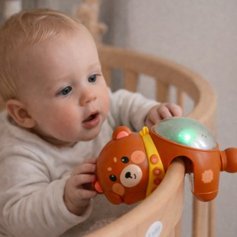  BABY Projektor Gwiazd Rzutnik Lampka Nocna dla Dzieci Miś