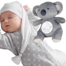  BABY Przytulanka Miś Polarny z Projektorem Uspokajacz 15 Melodii