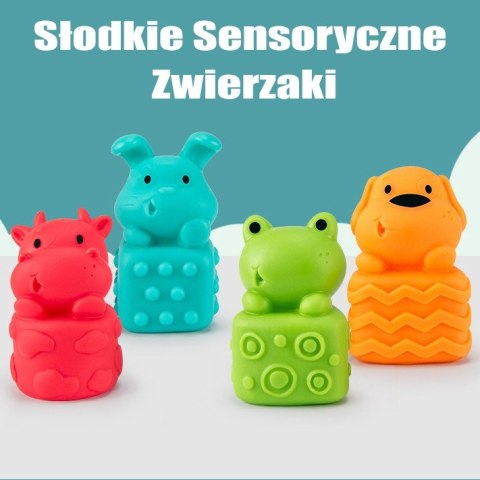  BABY Sensory Puzzles Squeeze Puzzle Sound Learning to Count 20 el.